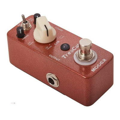 Pedal De Efecto Mooer Micro Trescab Mtc1  Rojo