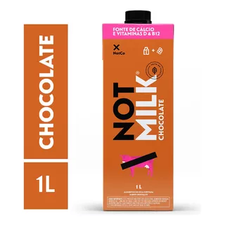 Bebida À Base De Plantas Chocolate Notco Not Milk Caixa 1l