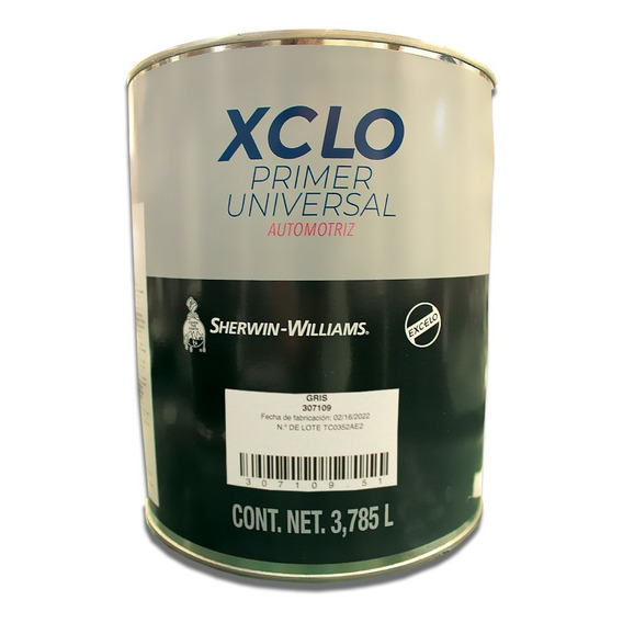 Xclo Primer Universal Gris Sherwin Williams Galón