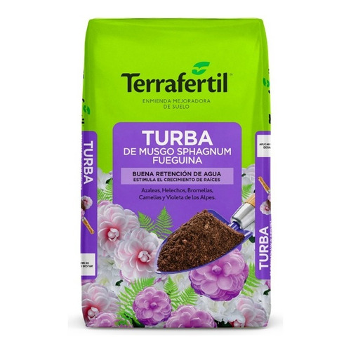 Turba Musgo Sphagnum Terrafertil Fueguina 5 Litros - Up