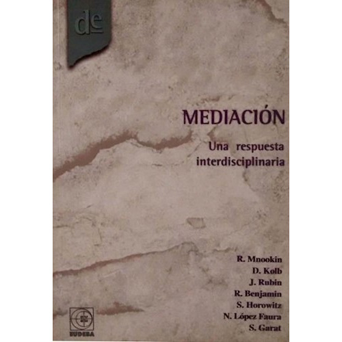 Mediación - Garat, Susana (papel)