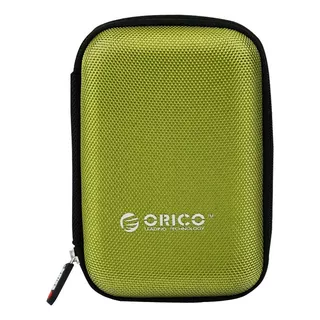 Estuche Orico Porta Disco Duro Externo 2.5 Pulgadas Color Verde Lima