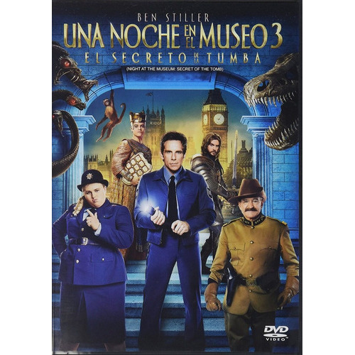 Una Noche En El Museo 3 El Secreto De La Tumba Pelicula Dvd