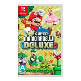 Nsw New Super Mario Bros, U Deluxe Juego Nintendo Switch
