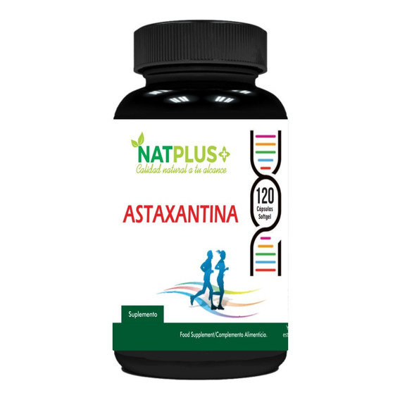 Astaxantina 120 Cápsulas Softgel (blandas) De 500mg