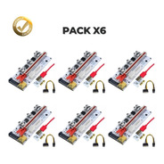 Riser 010x Plus Pack X6 Pcie 1x A 16x Usb 3.0