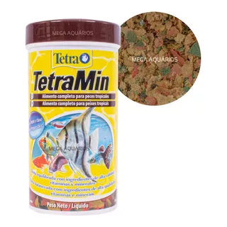 Tetramin Flocos Ração Peixes Água Doce Rica Em Proteínas 20g