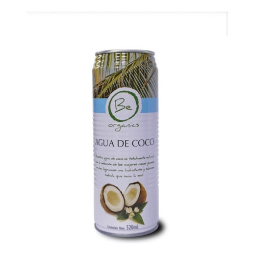 Agua Coco Natural 520 Ml Be Organics - Aldea Nativa