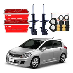 Kit Amortecedor Dianteiro Tiida 1.8 2007 A 2013