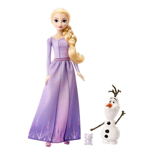 Disney Frozen Muñeca Elsa Y Olaf Aventuras Heladas