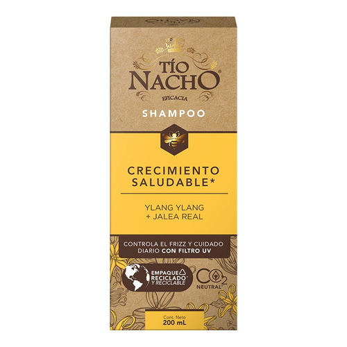 Tio Nacho Crecimiento Saludable Shampoo 200ml