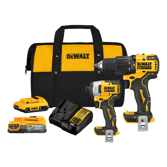 Kit Taladro Percutor  + Atorn. Impacto  Dewalt Dck279d1e1