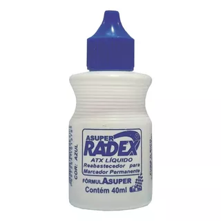 Tinta Marcador Permanente Reabastecedor 40ml Azul