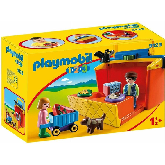 Mercado Playmobil 1 2 3 En Maletín +1 Febo