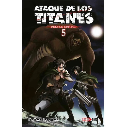 Ataque De Los Titanes Aot Lux Edition (2 En 1) 5, De Hajime Isayama. Editorial Panini, Tapa Blanda En Español, 2022