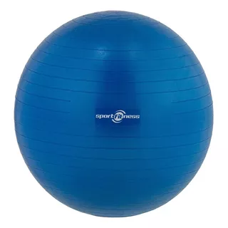 Balón De Gimnasia 65cm Yoga Pilates Sportfitness Color Azul