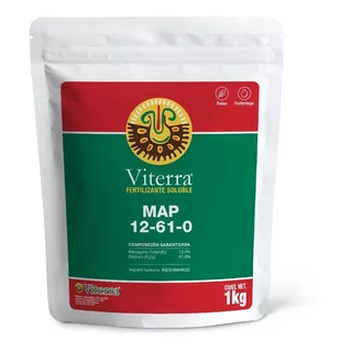 Map 12-61-0 Fertilizante Soluble Viterra 1 Kg