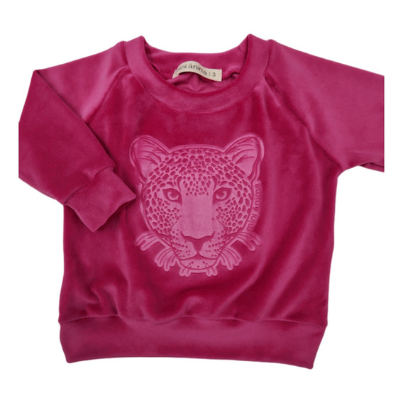 Buzo Plush Leopardo Mini Anima Invierno Bebe Kids