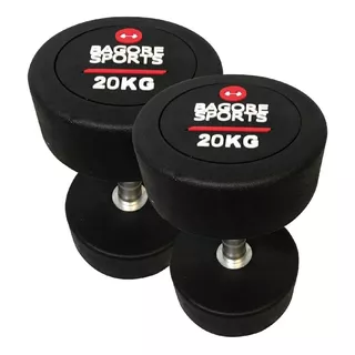 Par De Mancuernas, 2 Piezas De 20 Kg C/u,bagore Sports Pesas