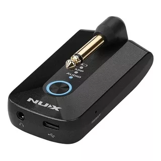 Mini Amp Para Auriculares Nux Mp-3 Mighty Plug Pro - Plus Color Negro