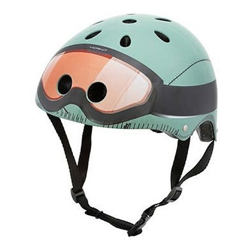 Casco Bicicleta Skate Rollers Para Niños - Mini Hornit Lids Color Military Talle M