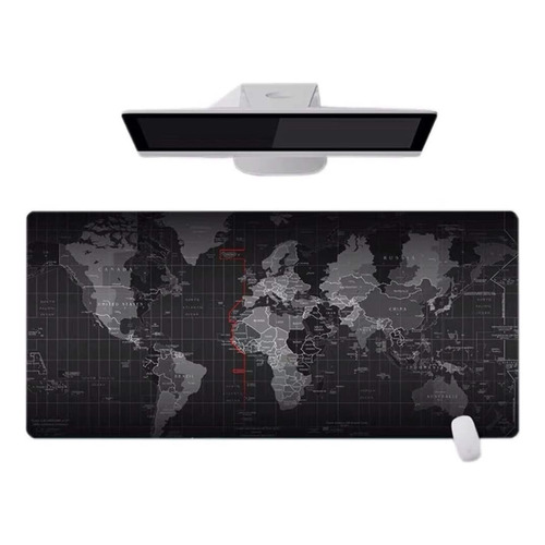 Desk Pad Gigante Xxl Escritorio Gamer - Oficina 84 X 38 Cm Color Mapa Diseño impreso Maps