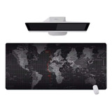 Desk Pad Gigante Xxl Escritorio Gamer - Oficina 84 X 38 Cm Color Mapa Diseño Impreso Maps