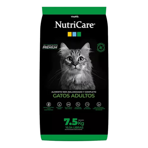 Nutricare Gato Adulto - Sabor Pescado - 7,5 Kg