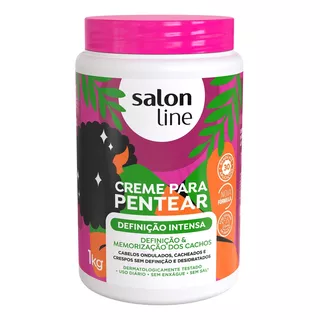 Salon Line Creme Para Pentear Definição Intensa Capilar