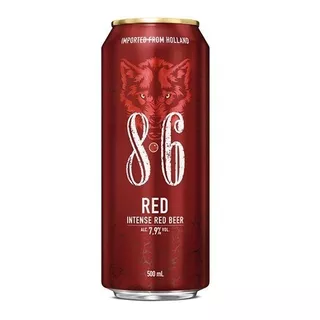 Cerveza 8.6 Red 7.9% 500 Ml - mL a $32