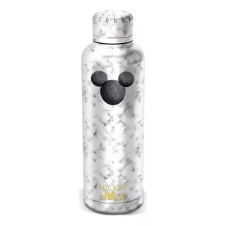 Botella Acero Inoxidable Disney Mickey Premium 515ml Color Blanco