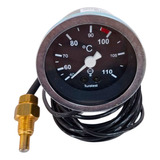 Termometro Temperatura Agua Motor 40° A 110° 60mm Cabo 3,30m