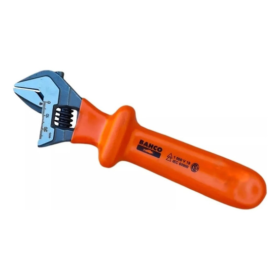 Llave Francesa Aislada Bahco 8073s-a 1000v 12 Pulgadas 305mm Color Naranja