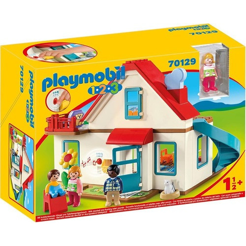 Juguete Playmobil 1.2.3 Casa Cocina Baño Dormitorio 1.5+ 33