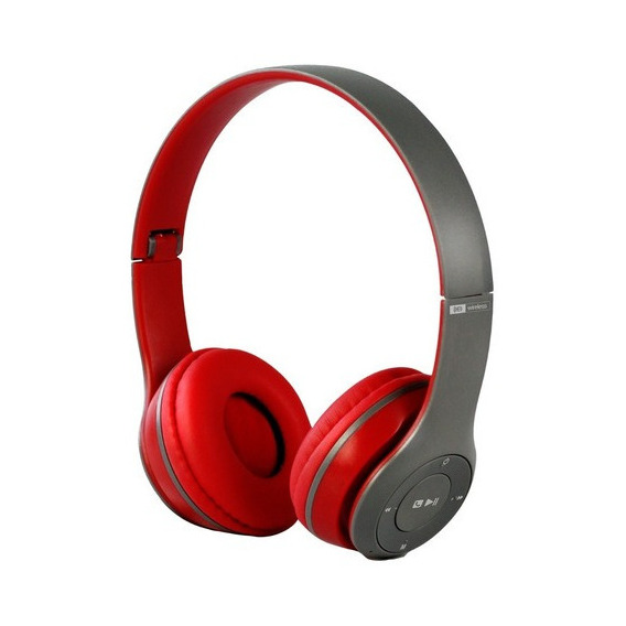 Audífonos Over Ear Smart Bass Bluetooth Mlab Rojo