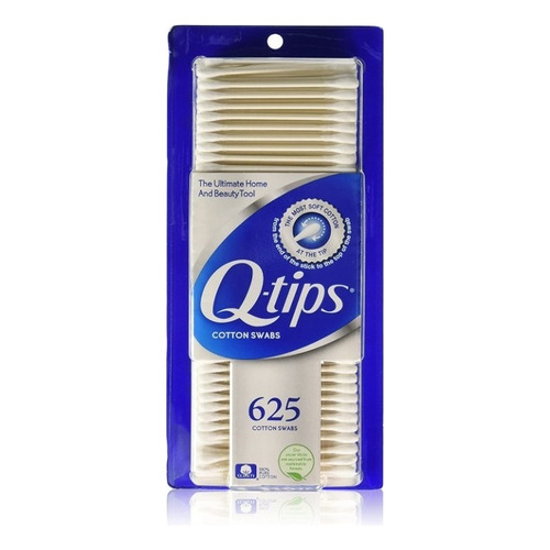 Cotonetes De Algodón Q-tips Originales De 625pz