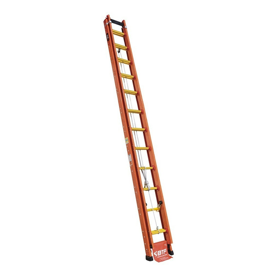 Escalera Profesional Colisa Fibra Vidrio Extensible 25 Esca