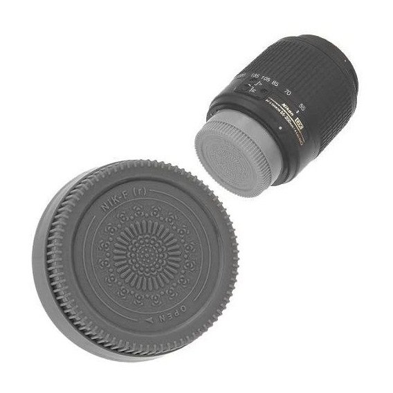 Tapa Para Lente Trasera Para Nikon Con Montura F Fotodiox