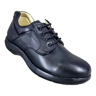 Zapatos Piel Negro Hombre Trabajo Chef Mesero Dr. Hosue 6321