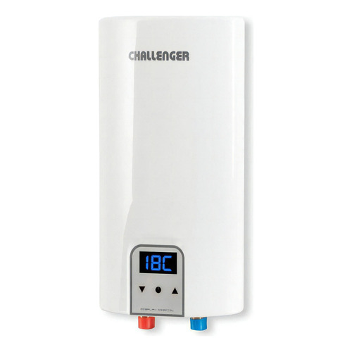 Calentador Eléctrico De Paso 8lts Challenger Wh7611 Blanco 220V