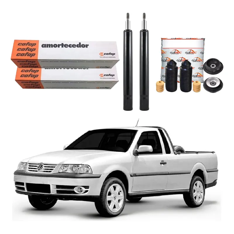 Kit Amortecedor Dianteiro Saveiro G3 1.8 2.0 2001 A 2005