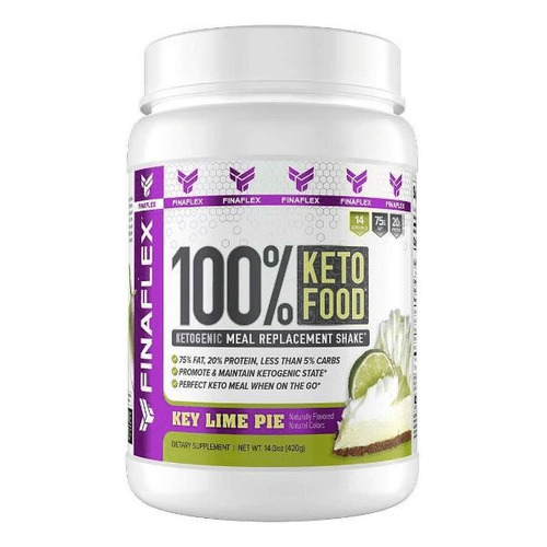 Proteina 100% Keto Food Key Lime Pie 420g 14 Sv - Finaflex