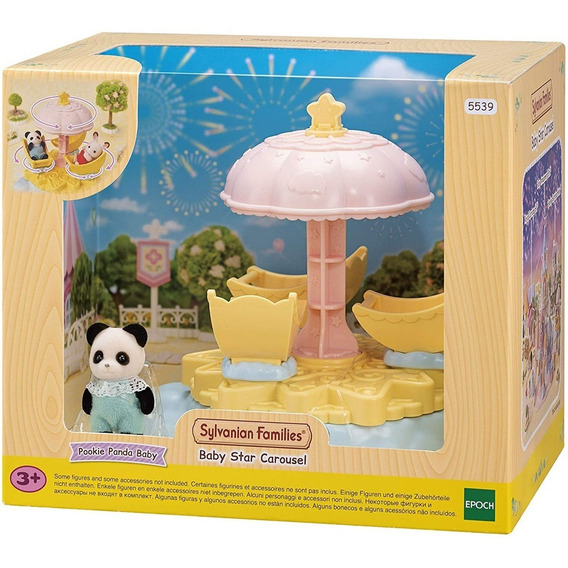 Juguete Sylvanian Families Carrusel De Estrellas Bebe Febo