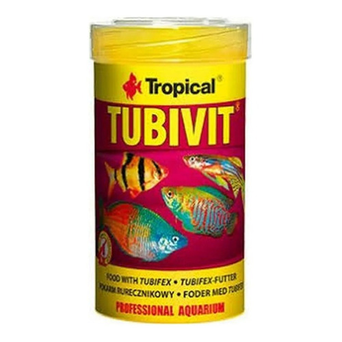 Alimento Para Peces Escamas De Tubifex Tubivit Acuarios