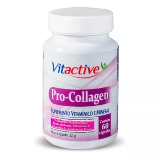 Colágeno Hidrolisado Com Vitaminas A, C, E, Zinco E Selênio