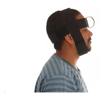 Capacete Para Fortalecimento Pescoço Musculação No Crossover