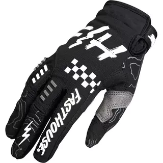 Guantes Moto Mx Fasthouse Off-road Negro/blanco