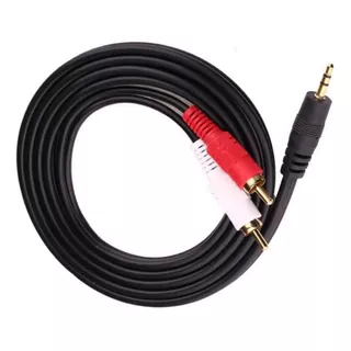 Cable Audio Plug 3.5mm A Rca 3mts
