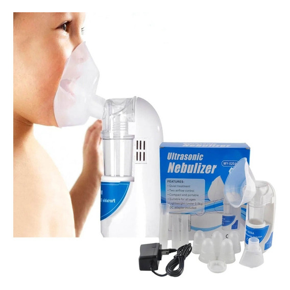 Nebulizador Portatil Inhalador Ultrasonico Vaporiz Terapia P