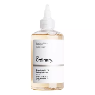 Loción Glycolic Acid 7% Toning Solution The Ordinary Exfoliante Noche Para Todo Tipo De Piel De 240ml/306g 15+ Años